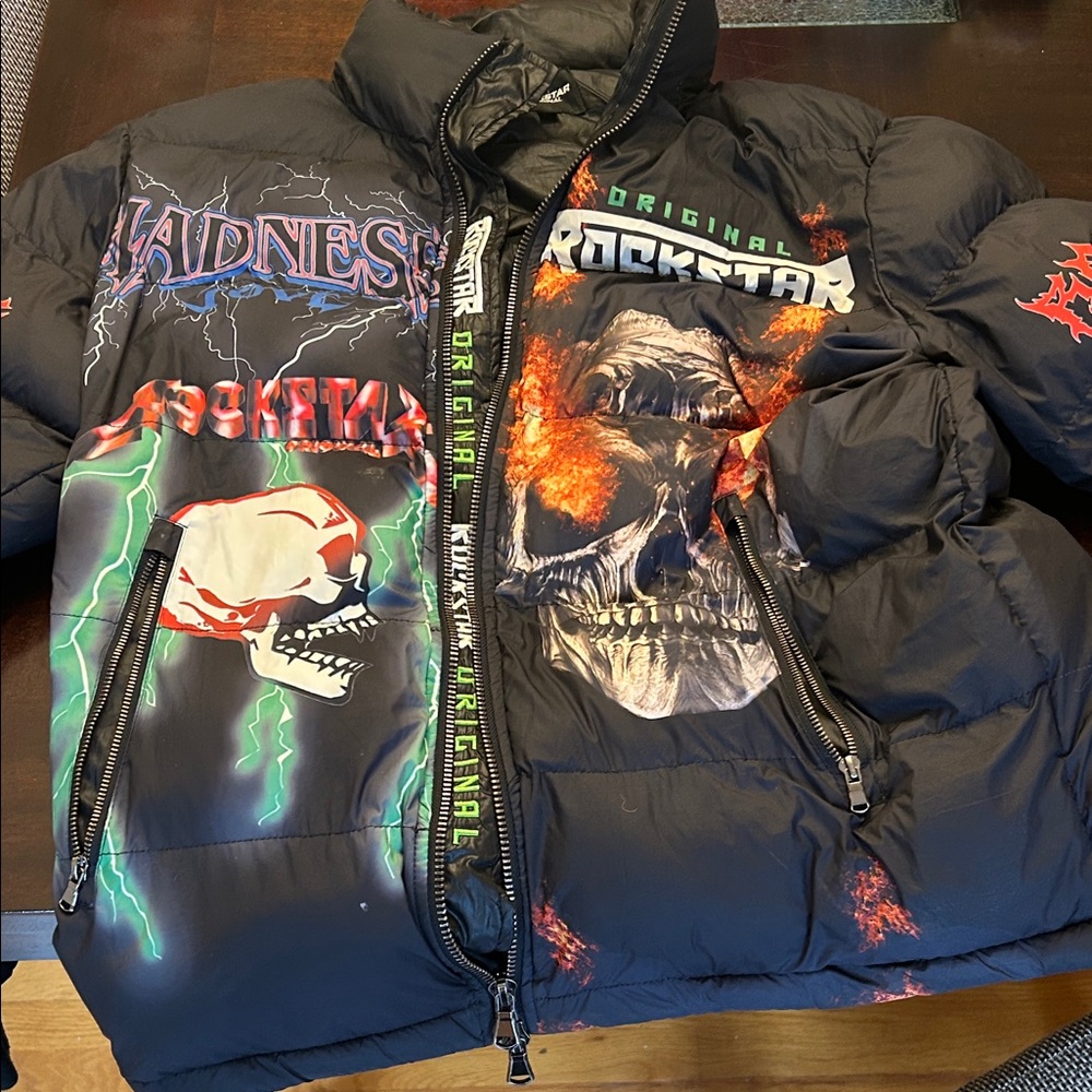 Men's Black Rockstar Original Puffer Jacket